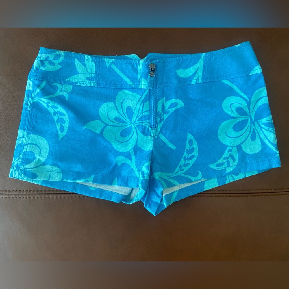 Tropical Mini Shorts
